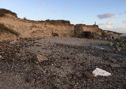 La tempête Ciara a accentué l'érosion sur les plages de Camiers