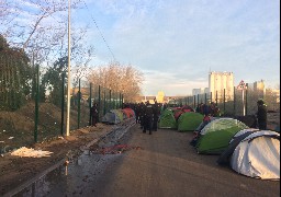 Nouvelle évacuation d’un camp de migrants à Calais