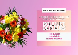 A l'occasion de la fête des grands-mères, votre fleuriste DANS MA NATURE et Radio 6 vous offrent des bouquets de fleurs de 60€