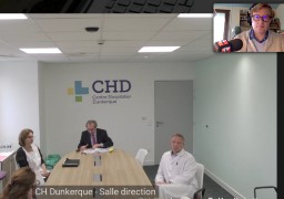 Plus que 16 patients covid à l’hôpital de Dunkerque.