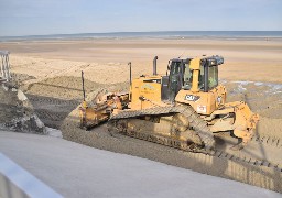 Merlimont: un nouveau rechargement en sable a débuté sur la plage