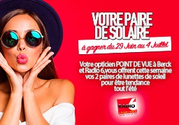 Gagnez vos lunettes de soleil avec Point de Vue à Berck