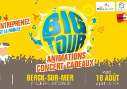 Une étape du Big Tour à Berck pour valoriser l'entreprenariat français 