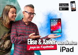 Elise & Xavier vous offrent un iPad