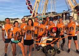 Berck: tentative de record du monde d'endurance en joëlette ce week-end sur l'esplanade