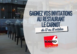 Gagnez votre repas pour 2 au restaurant LE CARNOT de Wimereux