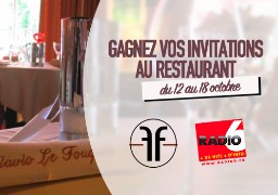 Radio 6 vous offre 2 menus EN FETE avec le restaurant gastronomique LE FLAVIO au Touquet