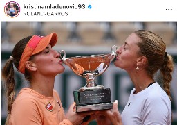 La Saint-Poloise, Kristina Mladenovic s'impose en double à Roland-Garros !