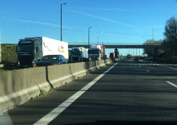 A16 : circulation très difficile jusqu'à 20h dans le calaisis