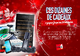 Grand jeu de Noël - 3500€ de cadeaux à gagner avec Auchan