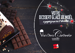 Jeu SMS - Gagnez votre dessert de Noël pour 6 personnes avec VAN DEN CASTEELE