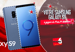 GRAND JEU DE NOEL - But à Boulogne vous offre un Samsung Galaxy S9