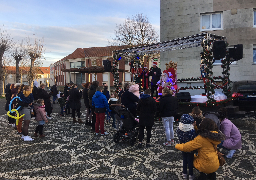 Ambiance de Noël hier après-midi au Fort-Nieulay à Calais 