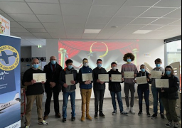 A Berck, sept jeunes ont reçu leur diplôme du Brevet d’Initiation Aéronautique