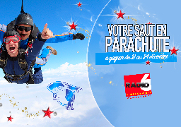 Grand Jeu de Noël - Gagnez un saut en parachute avec le paragroupe Jean Bart