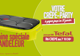 JEU SMS - Gagnez votre Crêpe Party Téfal