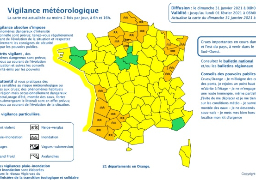 Alerte orange crues et inondations jusqu'à lundi matin pour le Nord et le Pas de Calais.