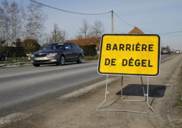 Nord : pose des barrières de dégel ce lundi.