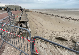 Touquet: un homme fonce délibérément sur la digue