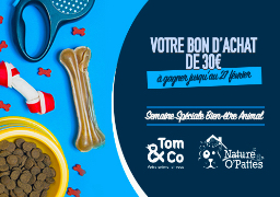 CONFIGAME DES 6 ET 7 MARS - Radio 6 vous offre votre bon d'achat de 30€ avec Tom&Co