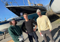 Trois jeunes passionnés d'aventure vont relier la Baie de Somme à l'Arctique en voilier