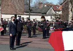 Feuquière-en-Vimeu: dernier hommage à Bryan Rimbaut en présence du ministre de l'Intérieur