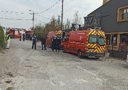 Oye-Plage : de nombreux sapeurs-pompiers mobilisés pour un incendie.