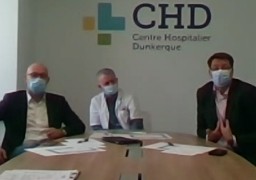 Covid : soulagement et vigilance à l'hôpital de Dunkerque. 