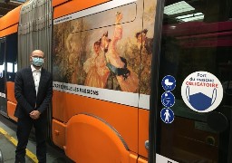 12 œuvres d'art s'affichent sur les bus de DK'bus !