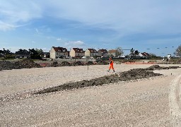 Le Crotoy: un ancien terrain vague réhabilité en aire naturelle de stationnement 