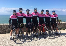 8 gendarmes relient le Cap d’Agde au Cap Blanc-Nez à vélo contre le cancer du sein