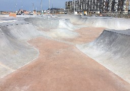 Découvrez le tout nouveau skatepark sur le front de mer de Calais