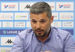 Romain Revelli a pris les rênes de l'USL Dunkerque en ligue 2.