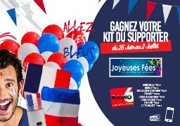 Radio 6 et Joyeuses Fées vous offrent le Kit du Supporter d'une valeur de 30€