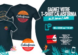 Radio 6 et Calaisfornia vous offrent votre T-Shirt