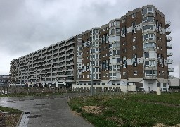 A Calais, ravalement de façade en vue pour les immeubles du front de mer 