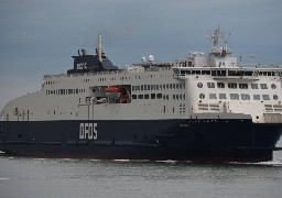 DFDS a baptisé son plus grand ferry le Côte d'Opale !