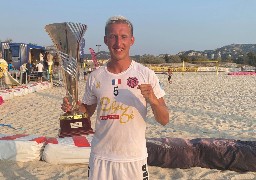 Etaples: Quentin Gosselin est devenu capitaine de l'Equipe de France de Beach Soccer