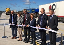 Cargobeamer a inauguré son terminal d'autoroute ferroviaire à Calais !