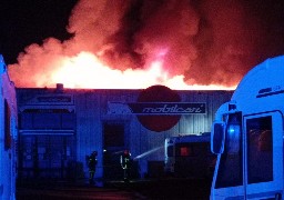 Berck : une société de camping-cars ravagée par un incendie