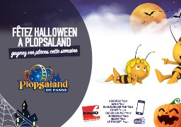 Halloween - Gagnez 4 places pour Plopsaland 