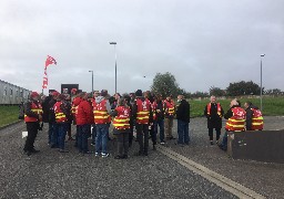 Les agents de la blanchisserie de l’hôpital de Calais manifestent contre la suppression de leurs 14 jours de RTT