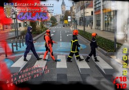 Humour et street art pour le calendrier des pompiers de Calais