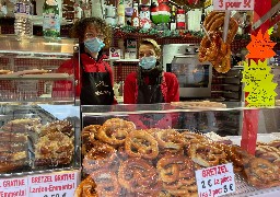 Amiens: le marché de Noël retrouve ses touristes et les locaux