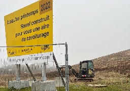 A16: les travaux de l'aire de covoiturage de Wailly-Beaucamp ont débuté