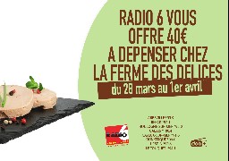 Gagnez 40€ avec La Ferme des Délices à Marquise