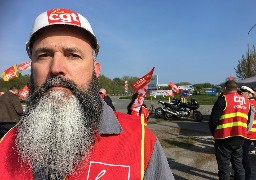 Leffrinckoucke : manifestation des salariés de Valdunes hier matin.