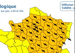 Orages: la Somme en vigilance 