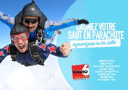 Radio 6 vous offre votre saut en parachute avec le Paragroupe Jean Bart