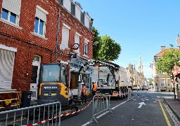 A Calais, circulation perturbée et travaux menés après une déflagration boulevard Gambetta.